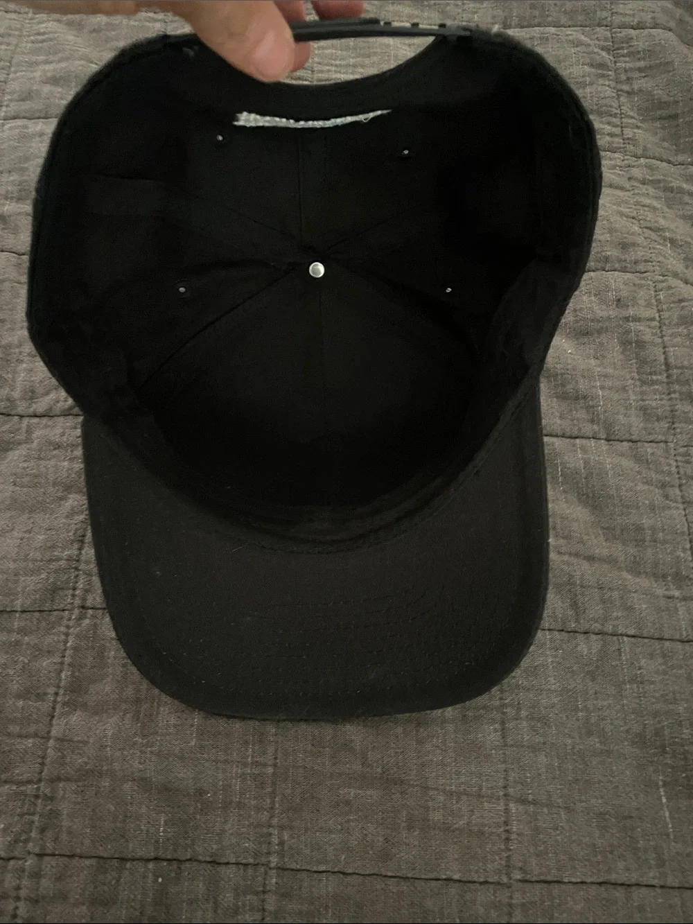 Smoke Meat Every Day Black Embroidered Snapback Hat